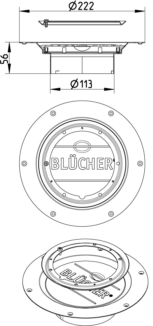 Line Drawing - Intermediate section