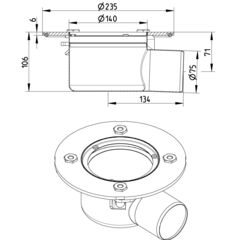 Line Drawing - Marine-lower part-no welding