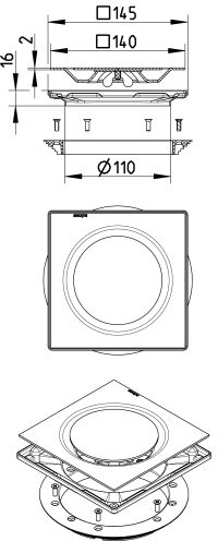 Line Drawing - MULTI top-145