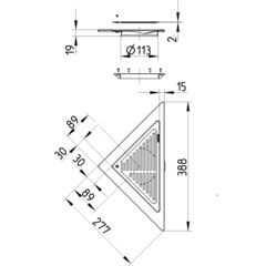 Line Drawing - MULTI top-Triangular