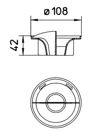 Line Drawing - Spare parts-drain