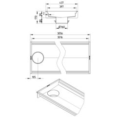 Line Drawing - Channel-No membrane