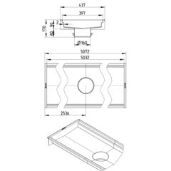 Line Drawing - Channel-No membrane