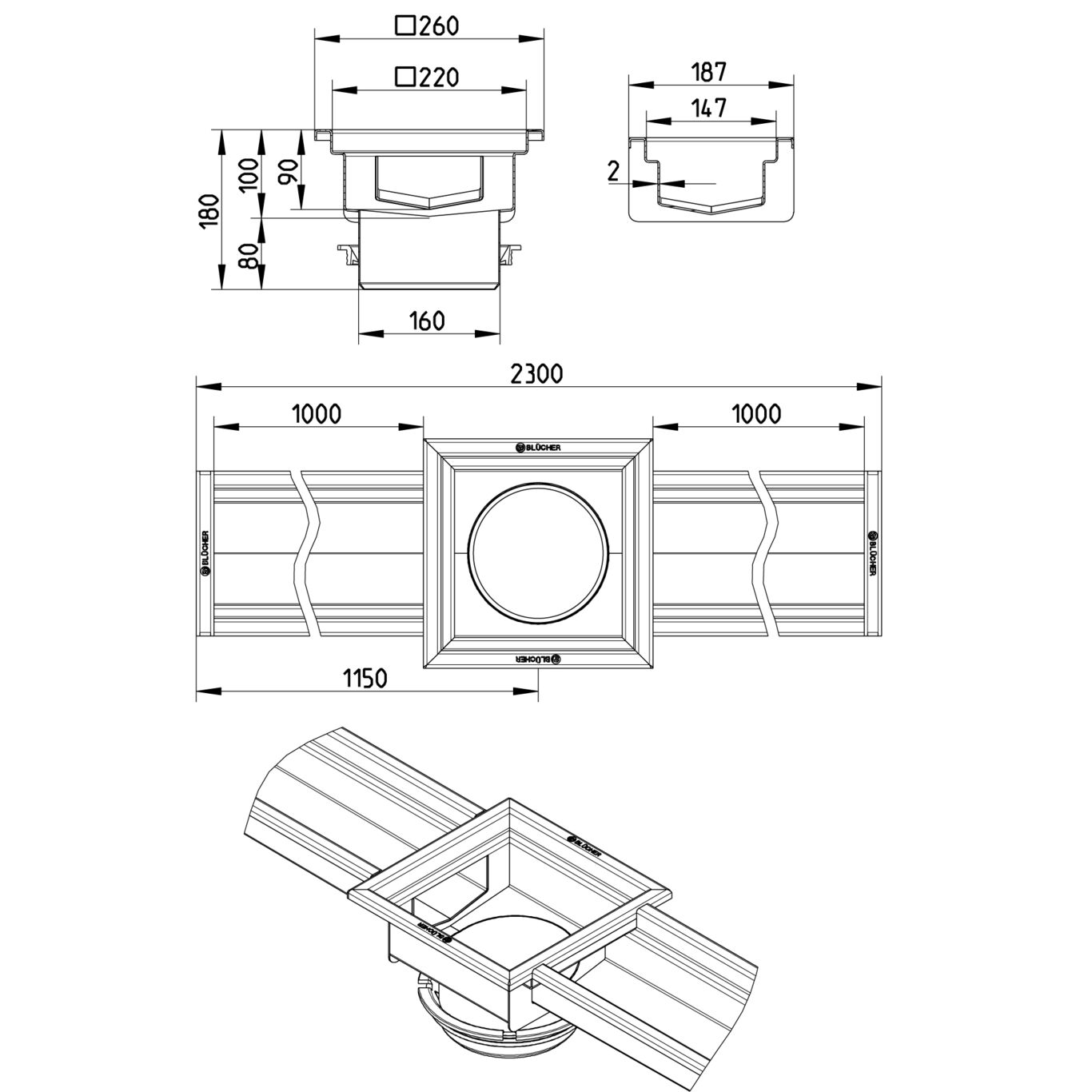 Line Drawing - Channel-No membrane