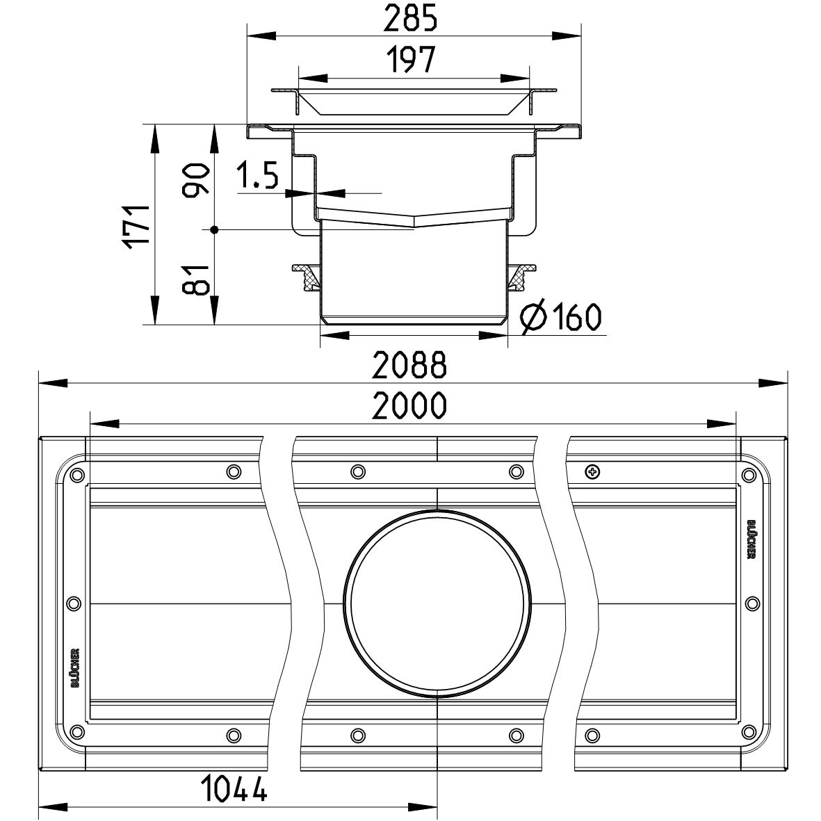 Line Drawing - Channel-Vinyl