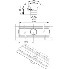 Line Drawing - Channel-Liquid membrane