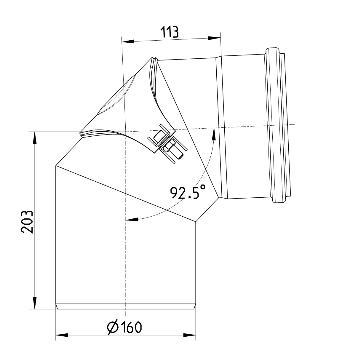 Line Drawing - Bend-87.5-access