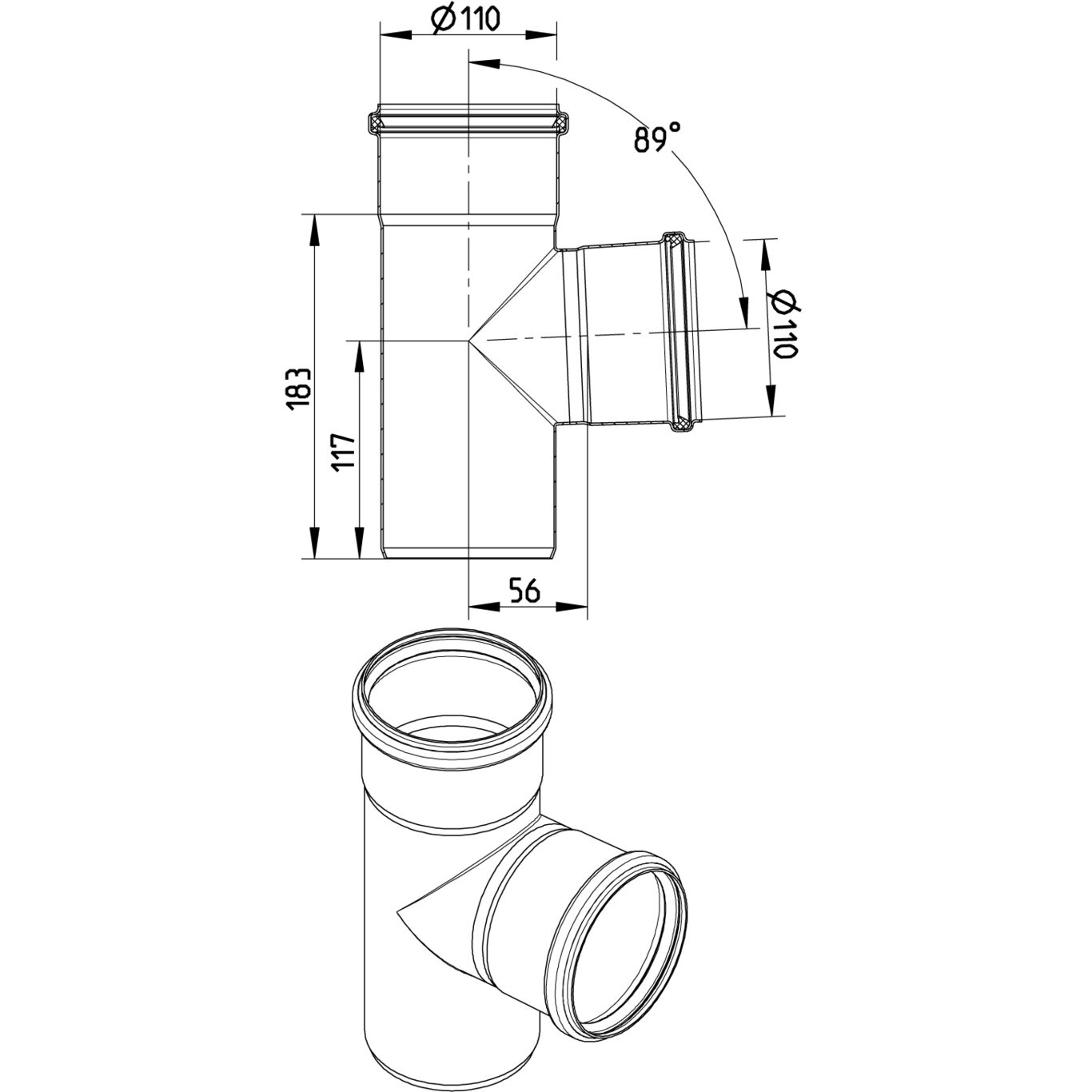 Line Drawing - Branch-89