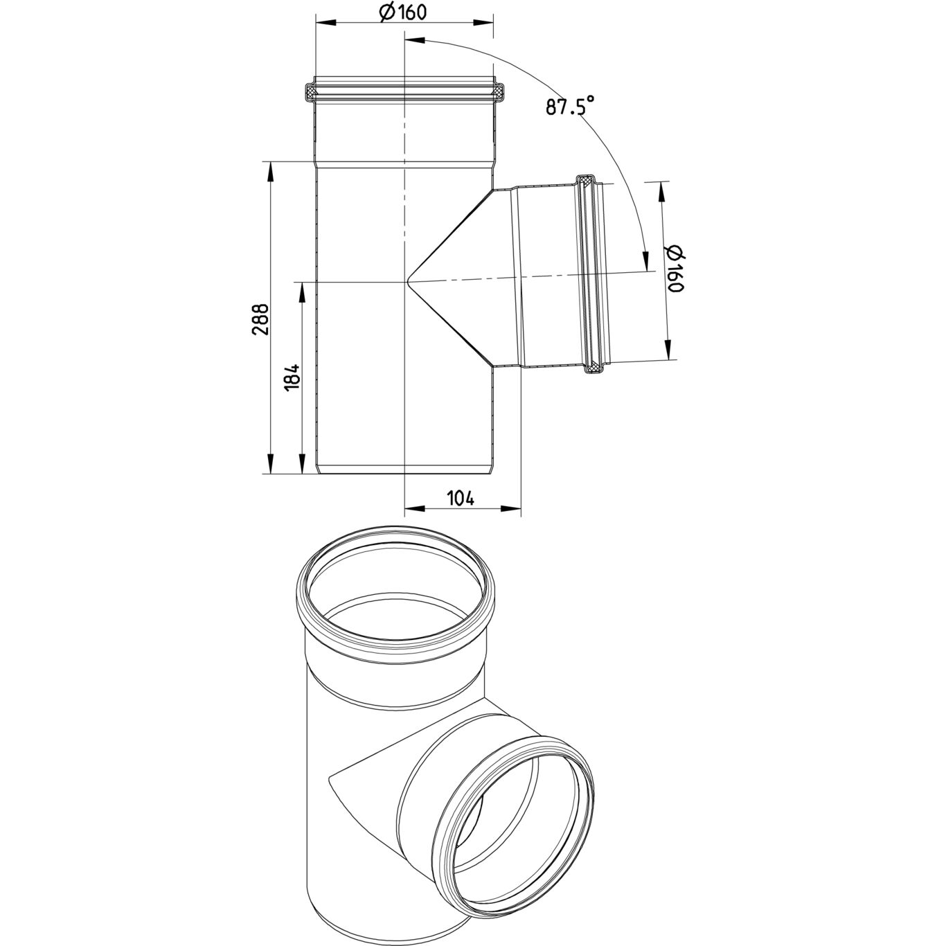 Line Drawing - Branch-87.5