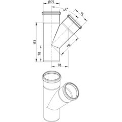 Line Drawing - Branch-45