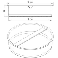 Line Drawing - Socket plug